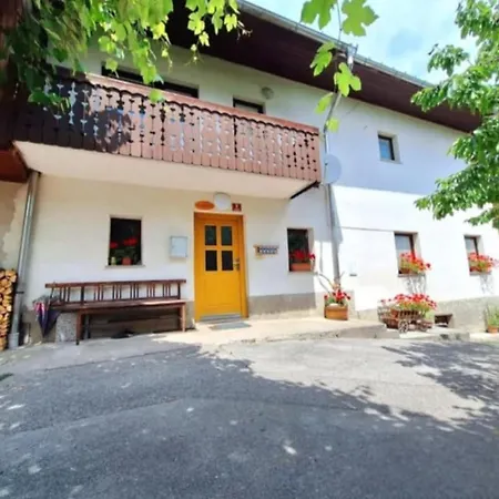 Pr' Hribar Nastanitev v družini Zgornje Gorje